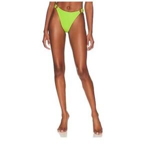 Lovers + Friends I Got Options Green Lime Bikini Bottoms, sz S